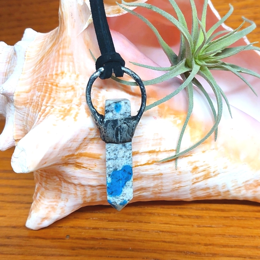 Handcrafted Talisman Necklace K2 Artisan Made by Rust Belt Raised 35 Inch